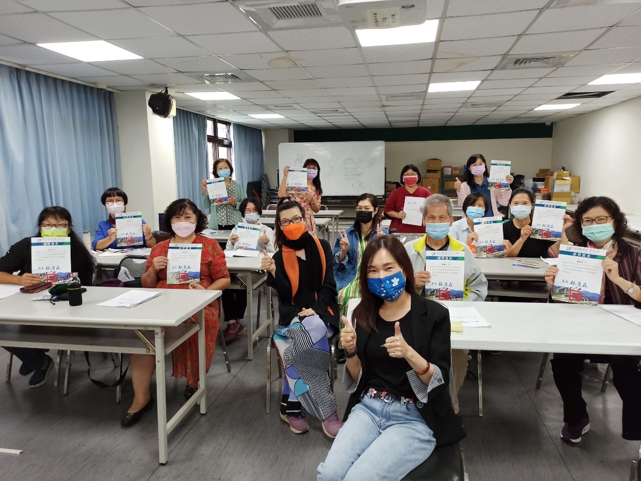 「南投縣客語薪傳師培訓」口說藝術研習班--結業