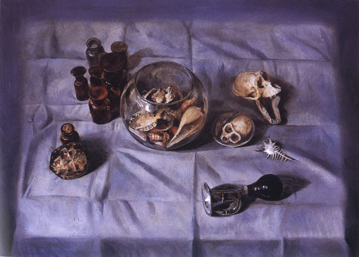 第五屆玉山美術獎水彩類優選黃坤伯(Still Life)