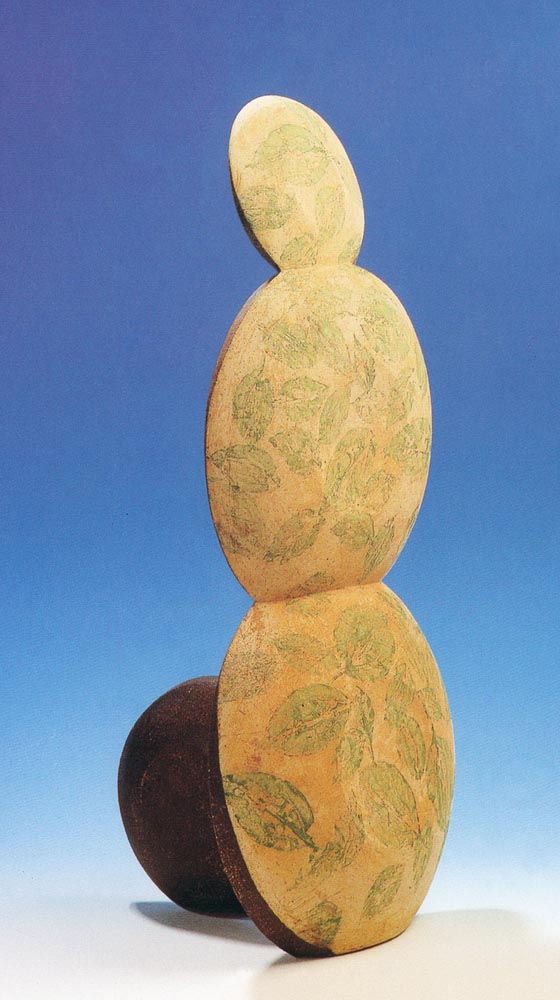 第二屆南投縣美術獎暨陶藝獎-陶藝類入選作品-蔡宗隆(麻花生變)