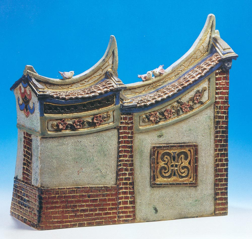 第二屆南投縣美術獎暨陶藝獎-陶藝類入選作品-蔣張淑芬(鄉音雅舍)