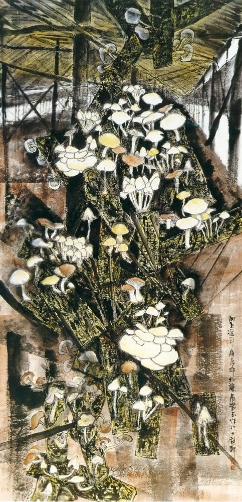 第二屆水墨類首獎江高碧玉(向上提升)