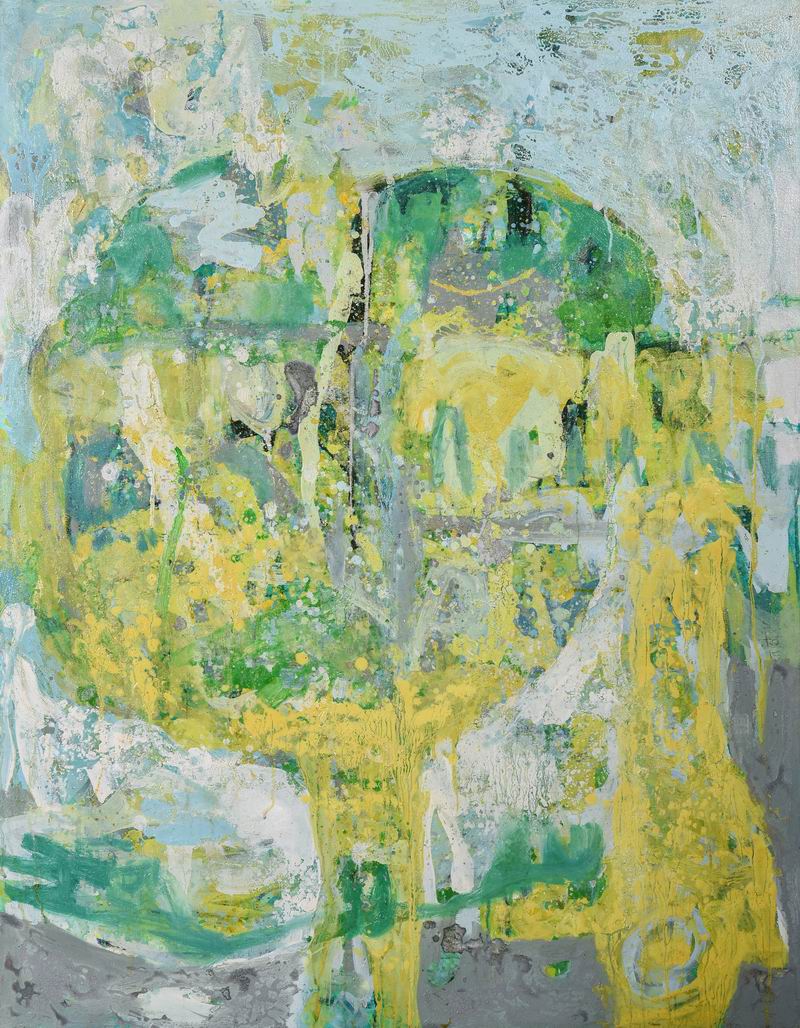 01蔡元桓《首獎》‧  大頭症-1　116.5×91cm