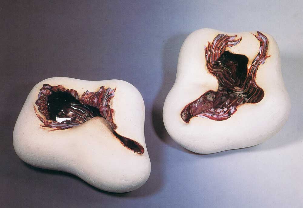 第四屆玉山美術獎作品-陶藝類入選翁姍慧（蘊 )