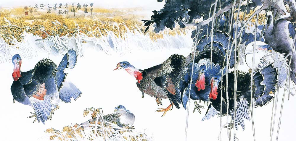 第五屆玉山美術獎-水墨類首獎廖述麟（展姿）