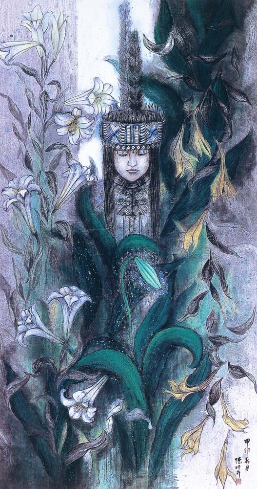 第五屆玉山美術獎-水墨類入選陳妍卉（迴 ）