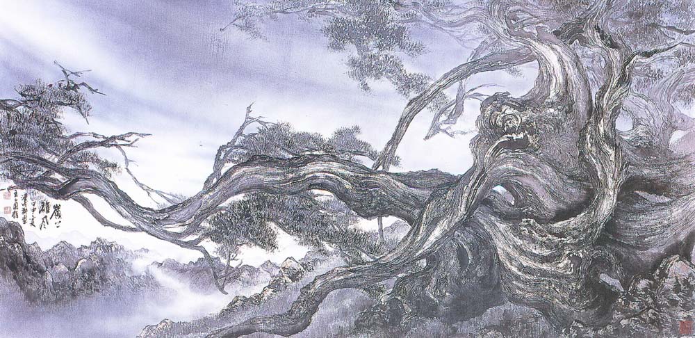 第五屆玉山美術獎-水墨類入選潘戌耕（嶺上雄風 ）