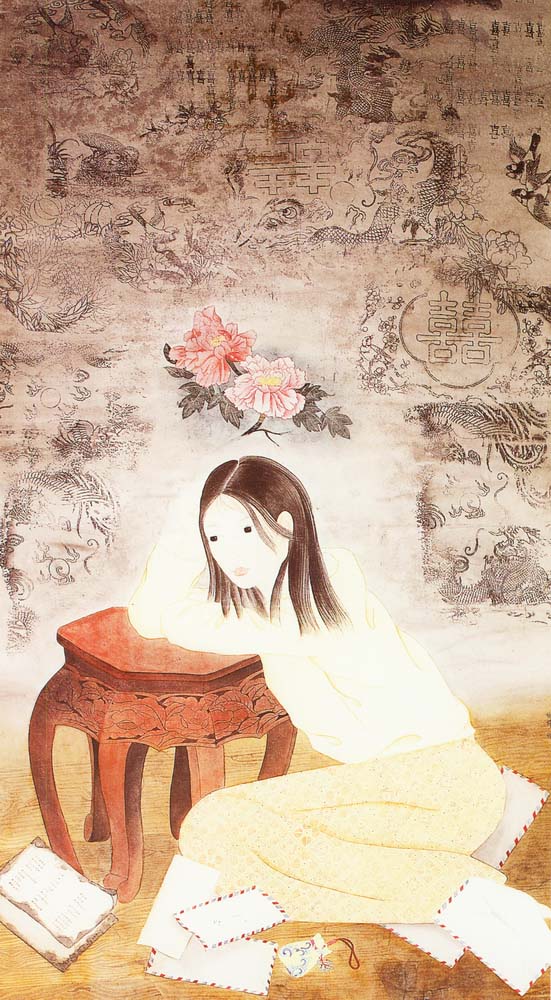 水墨類入選王怡婷(思情)