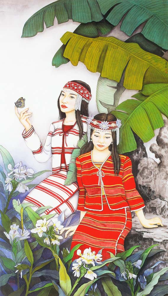 水墨類入選張美玲(山居歲月)