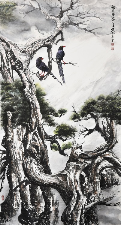 11黃立丹《入選》‧  福爾摩沙　90×180cm-1
