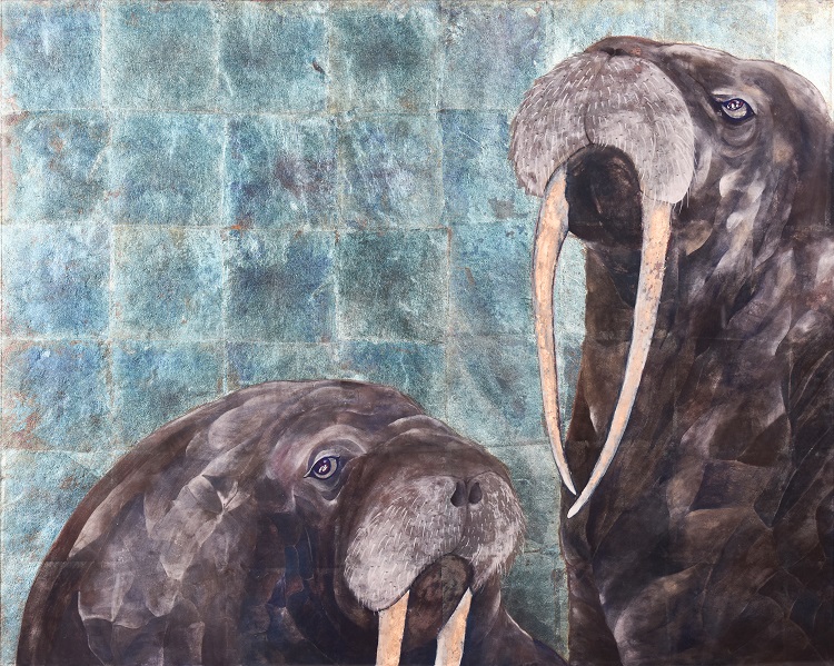 22周欣儀《入選》‧  注視的重量　72.5×91cm-1
