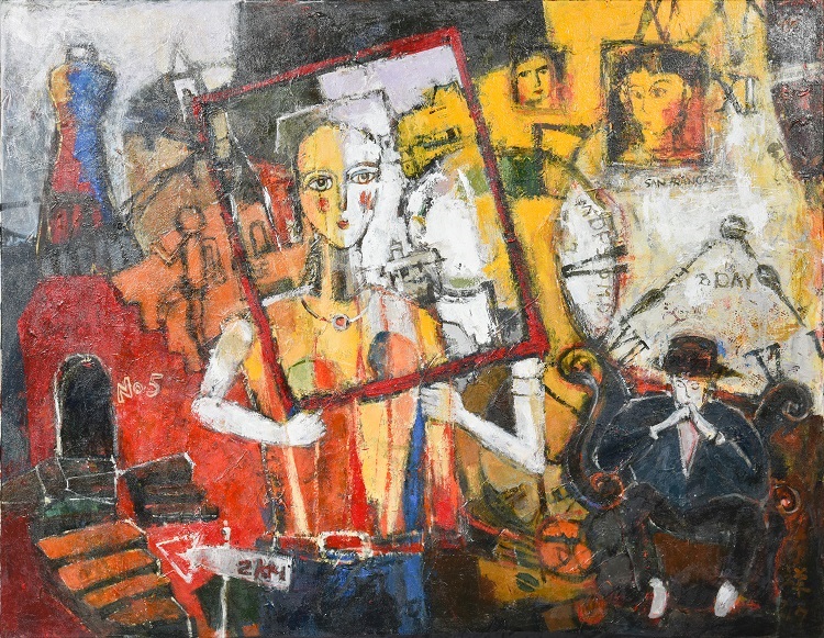 20戴萬祥《入選》‧  框　116.5×91cm