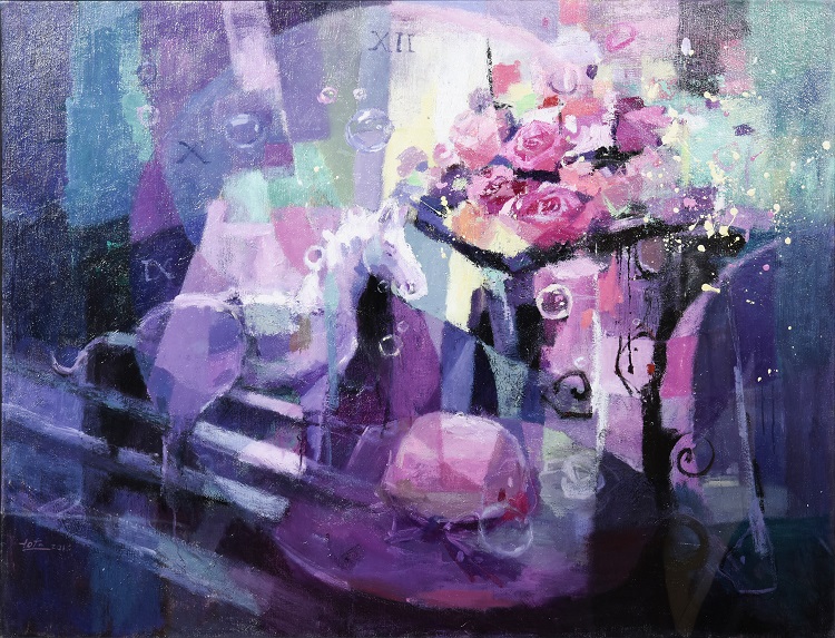 23陳亮元《入選》‧ 夢幻時光　116.5×91cm