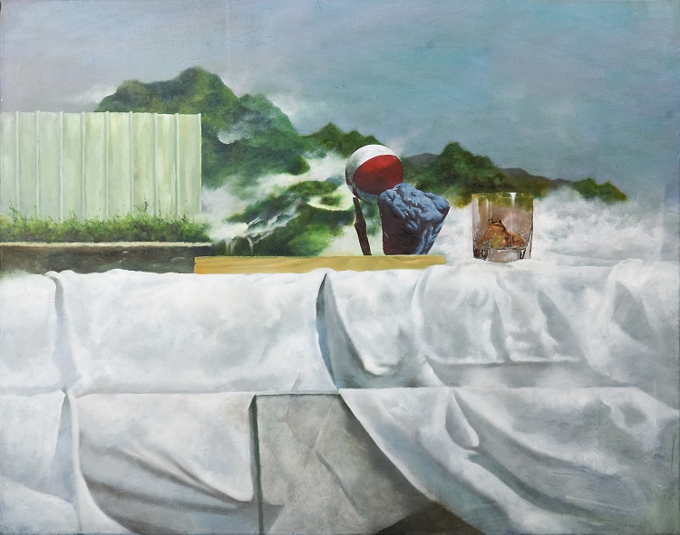 24白穆君《入選》‧  知　91.5×72.5cm