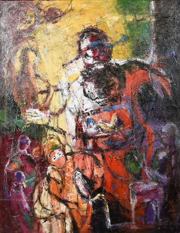 29陳慧如《入選》‧ 提線弄馗　116.5×91cm