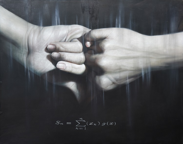 32周中丞《入選》‧  與她的規定　116.5×91cm