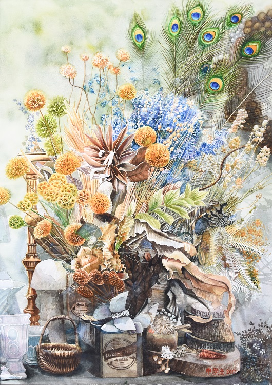 10申學彥《入選》‧  永恆的春天　110×79cm