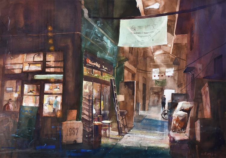 11陳沅煒《入選》‧ 記憶中的溫度　107×74cm