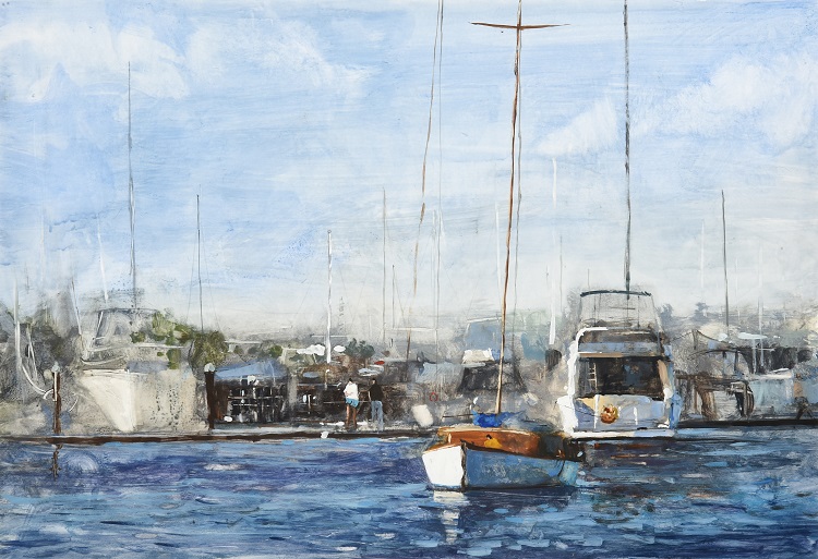 35李洸駙《入選》‧ Wlliam stown　94×70cm