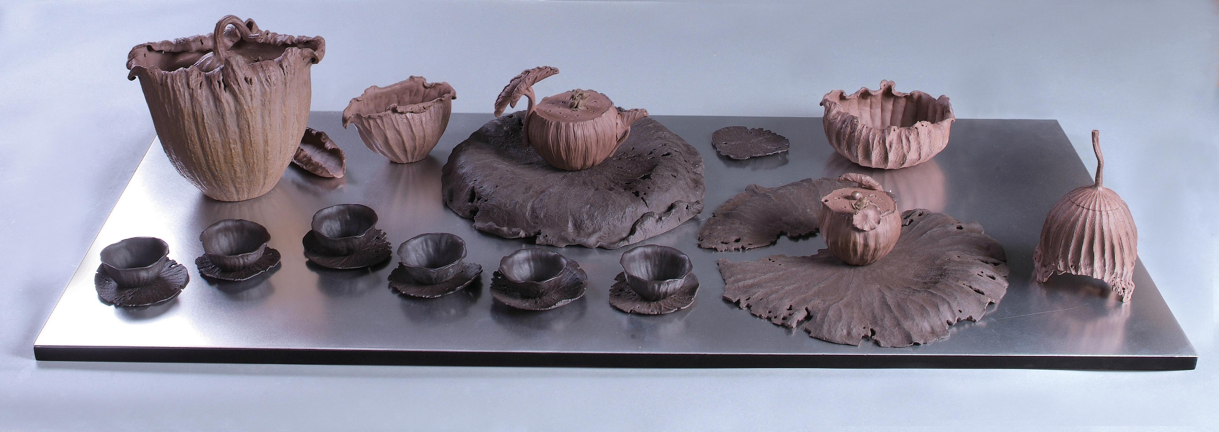 2019年南投縣玉山美術獎工藝類佳作林智斌作品「荷．和」