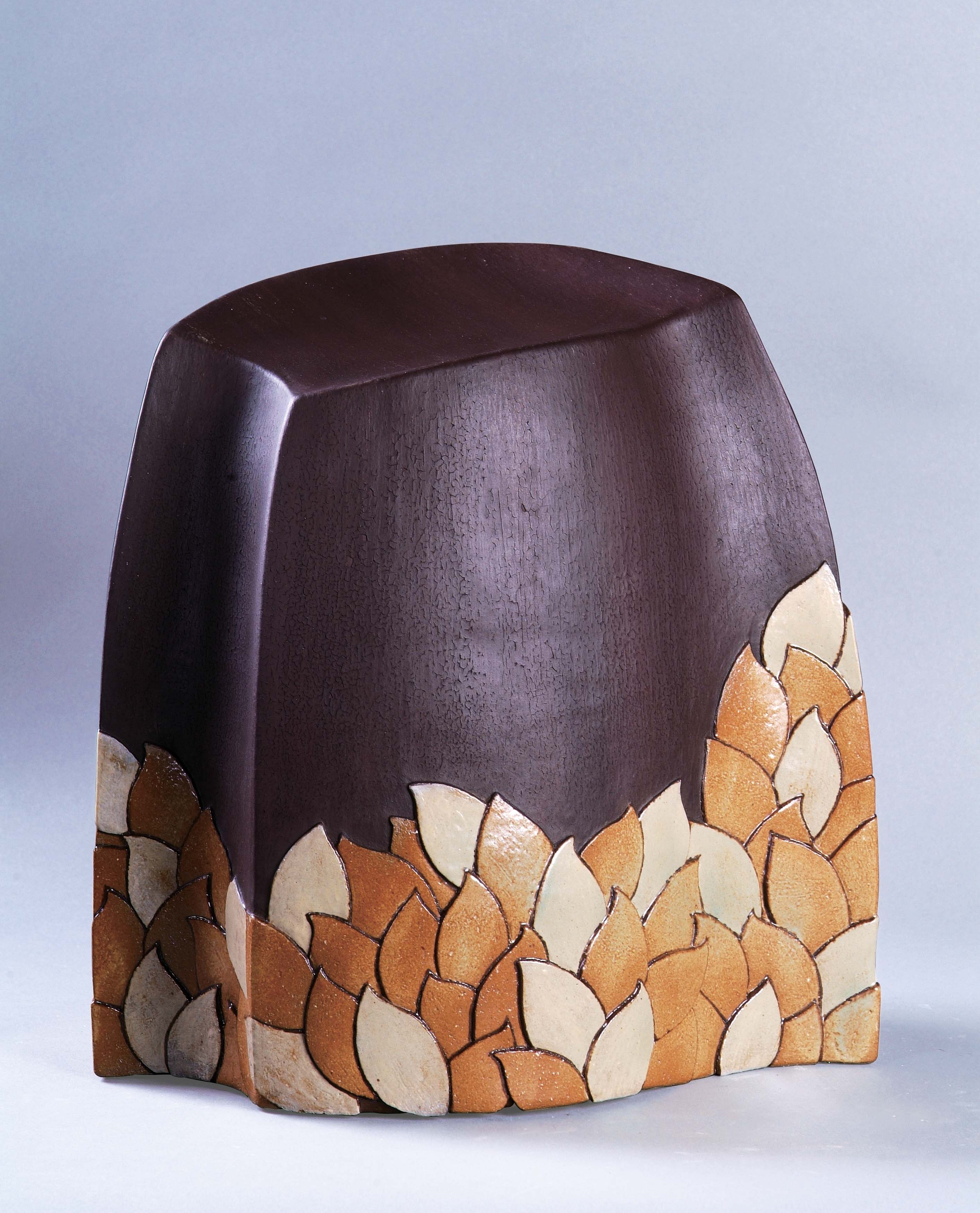 2019年南投縣玉山美術獎工藝類入選王雅蘭作品「萌芽３-茁壯」
