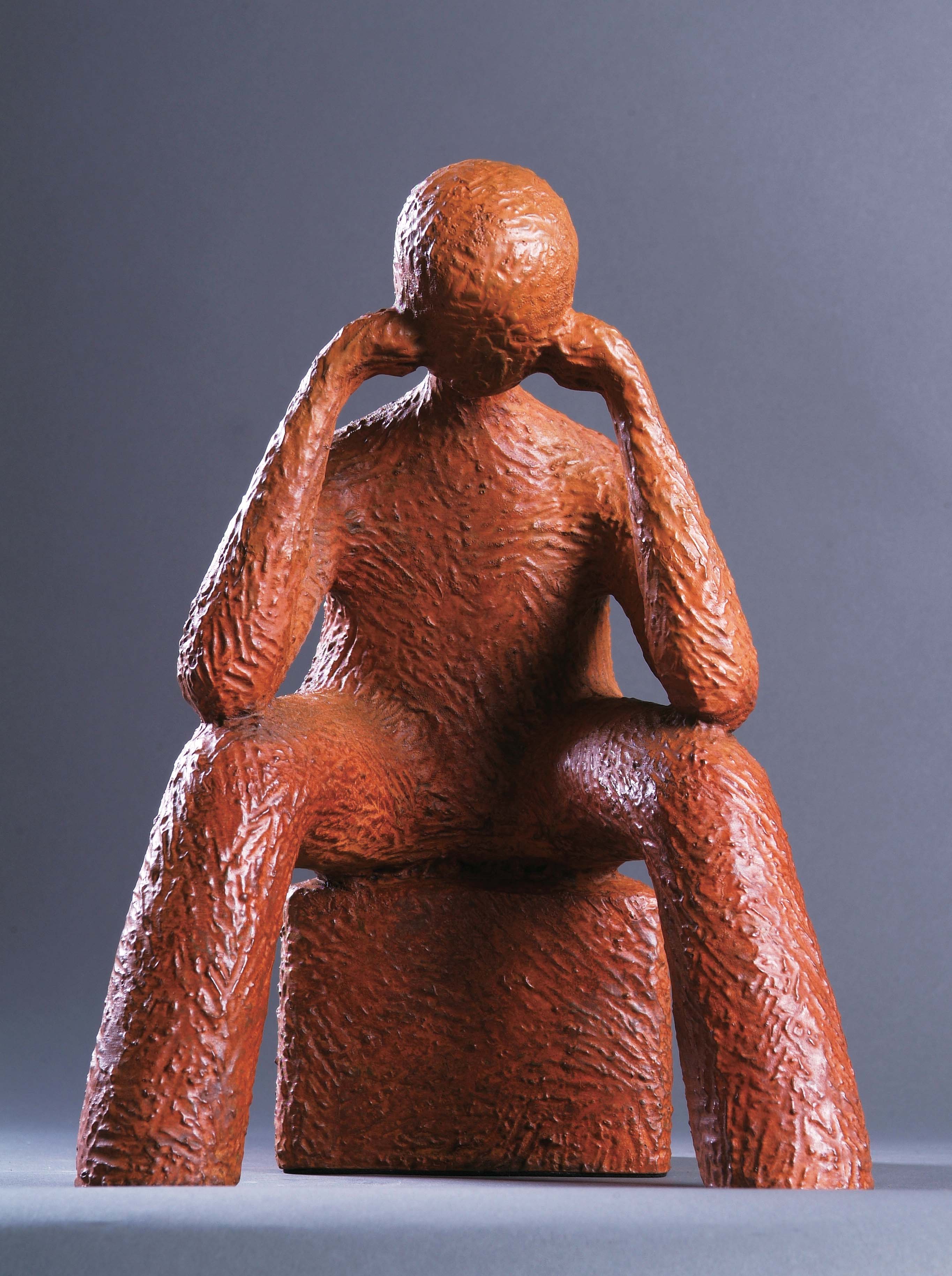 2019年南投縣玉山美術獎工藝類入選謝其安作品「深思」