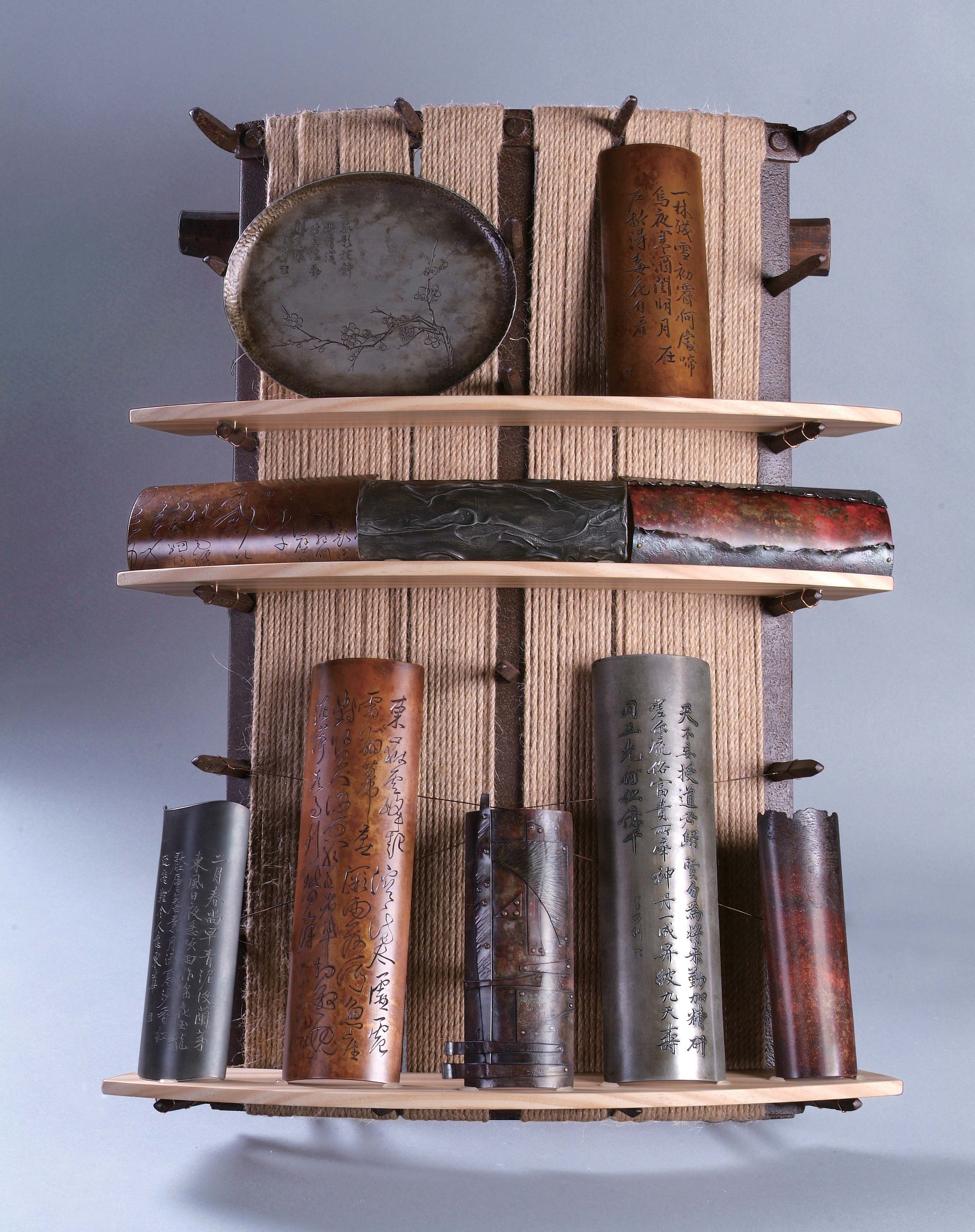 2019年南投縣玉山美術獎工藝類入選蔡曜安作品「「刻」骨「銘」心」