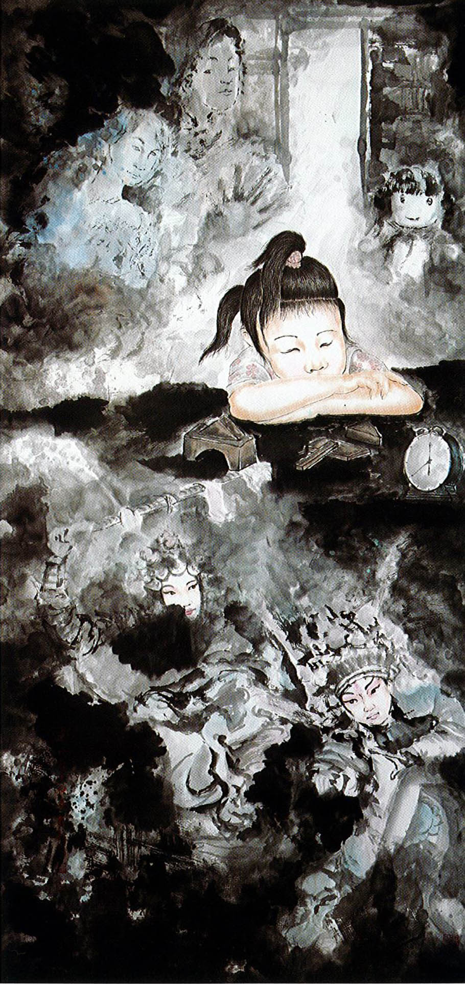第十四屆 南投縣玉山美術獎水墨類入選 賴啟源-築夢<二>  
