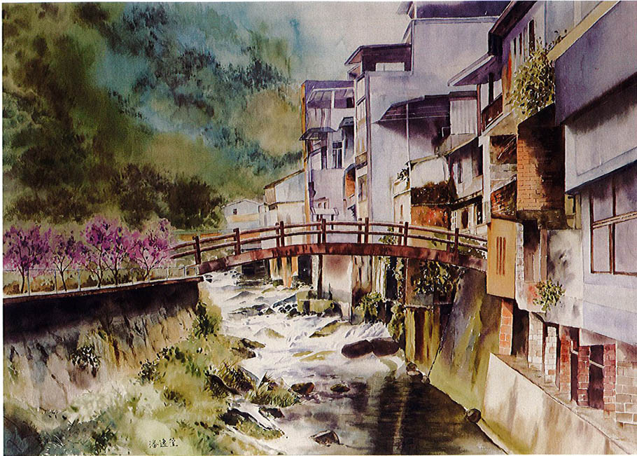 第十九屆 南投縣玉山美術獎 水彩類入選 潘逸萱-隨遇