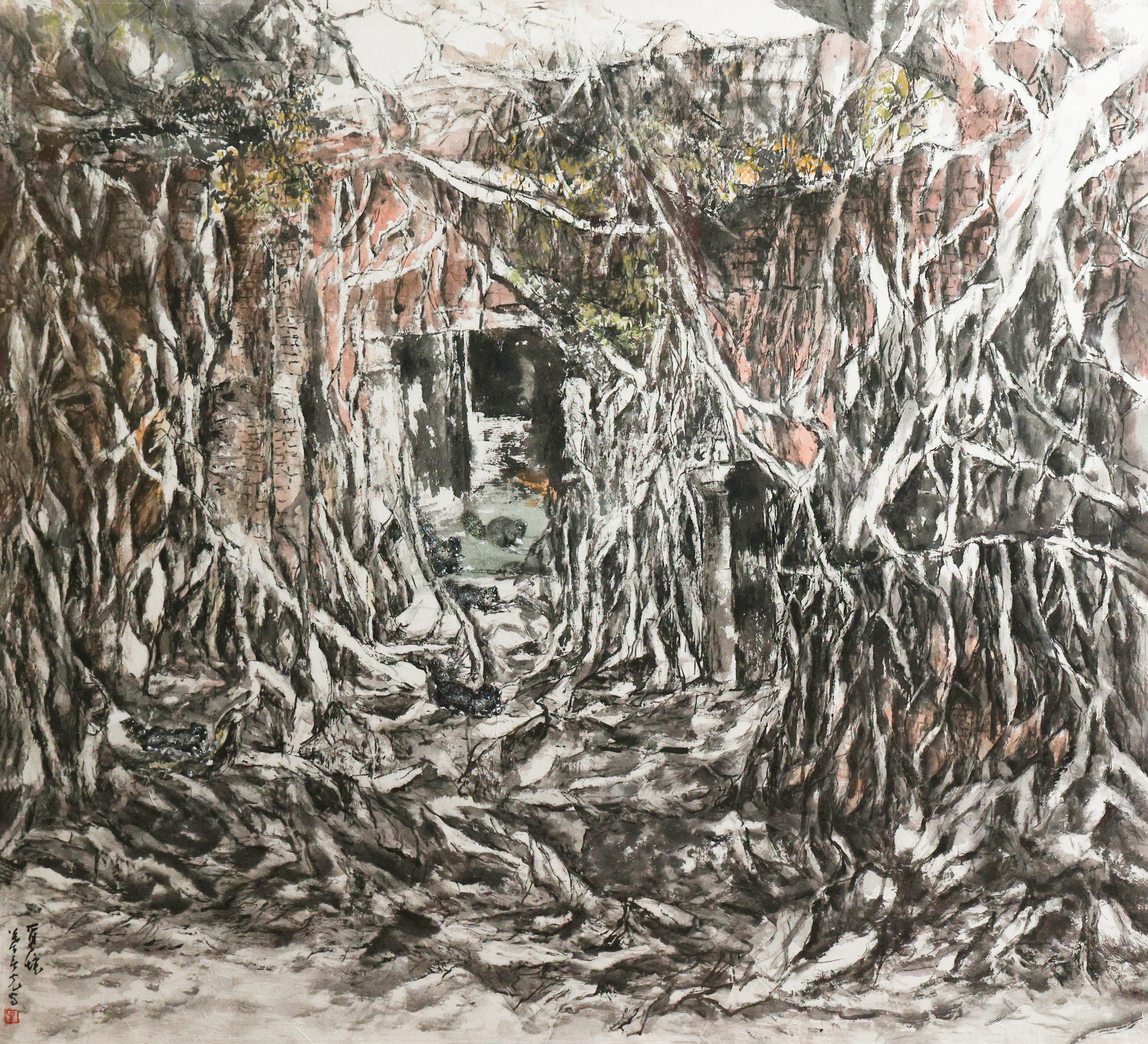 25-0W0A1301-葉春光-秘境！覓境！-90x98cm-入選