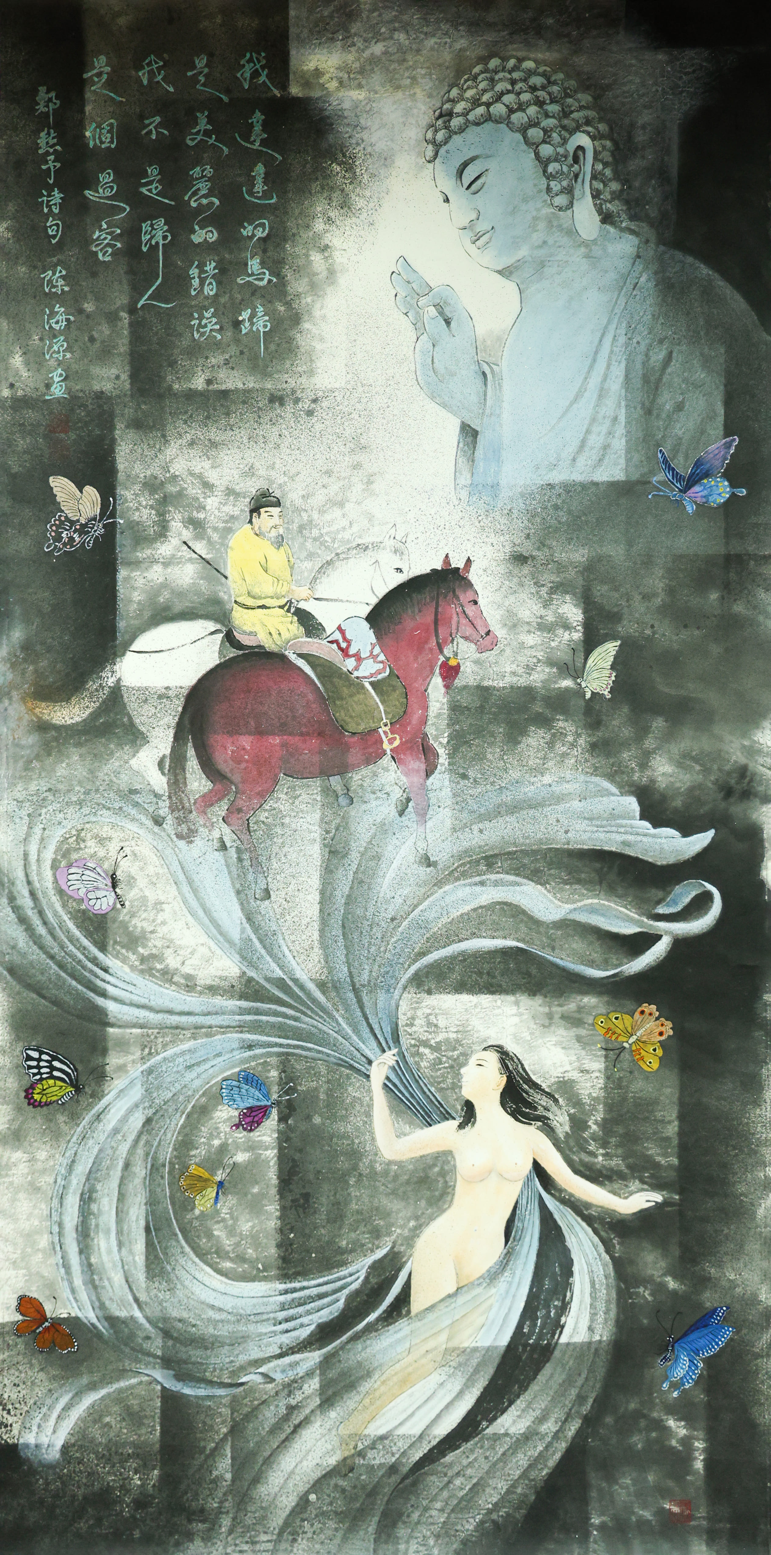 23-0W0A1322-陳海源-我達達的馬蹄是美麗的錯誤-180x90cm-入選