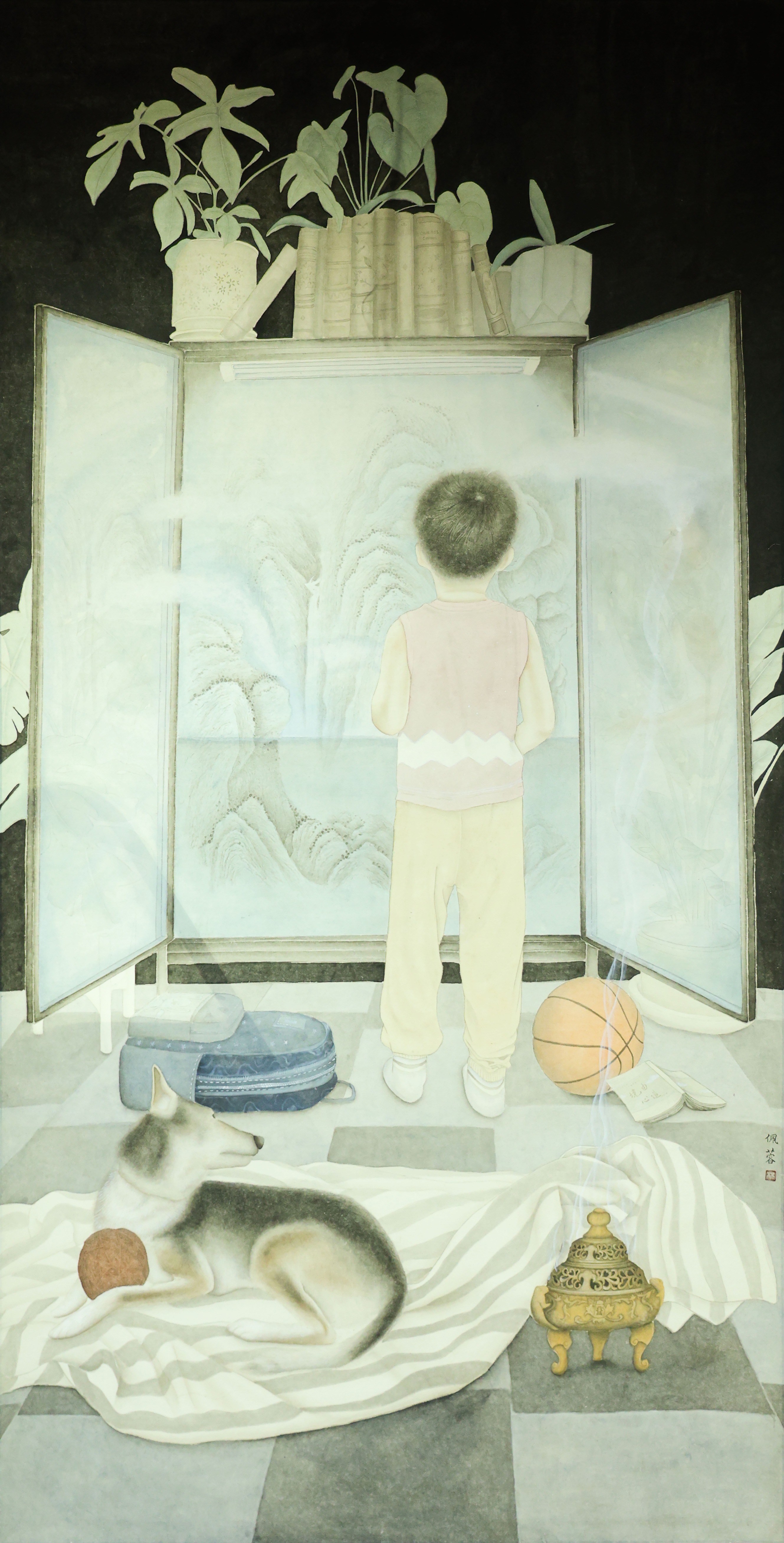 17-0W0A1333-樓梯透光-林佩蓉-境由心造-177x90cm-首獎