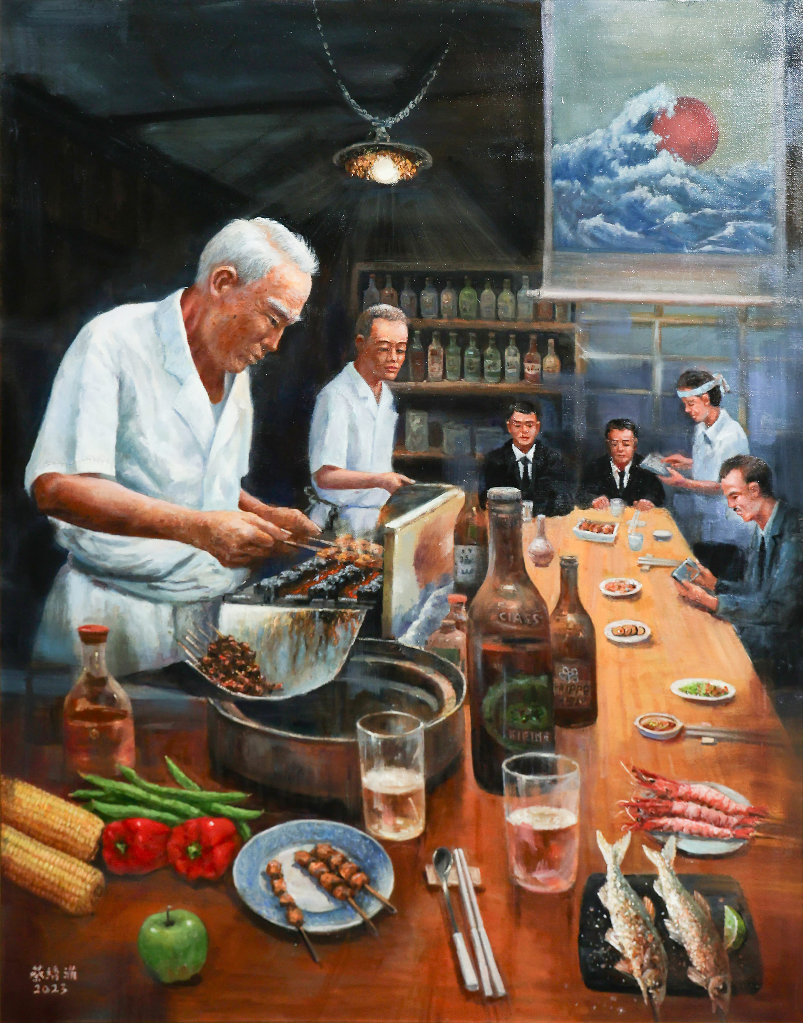 21-0W0A1134-蔡綉滿-舌尖跳躍音符-116x91cm-入選