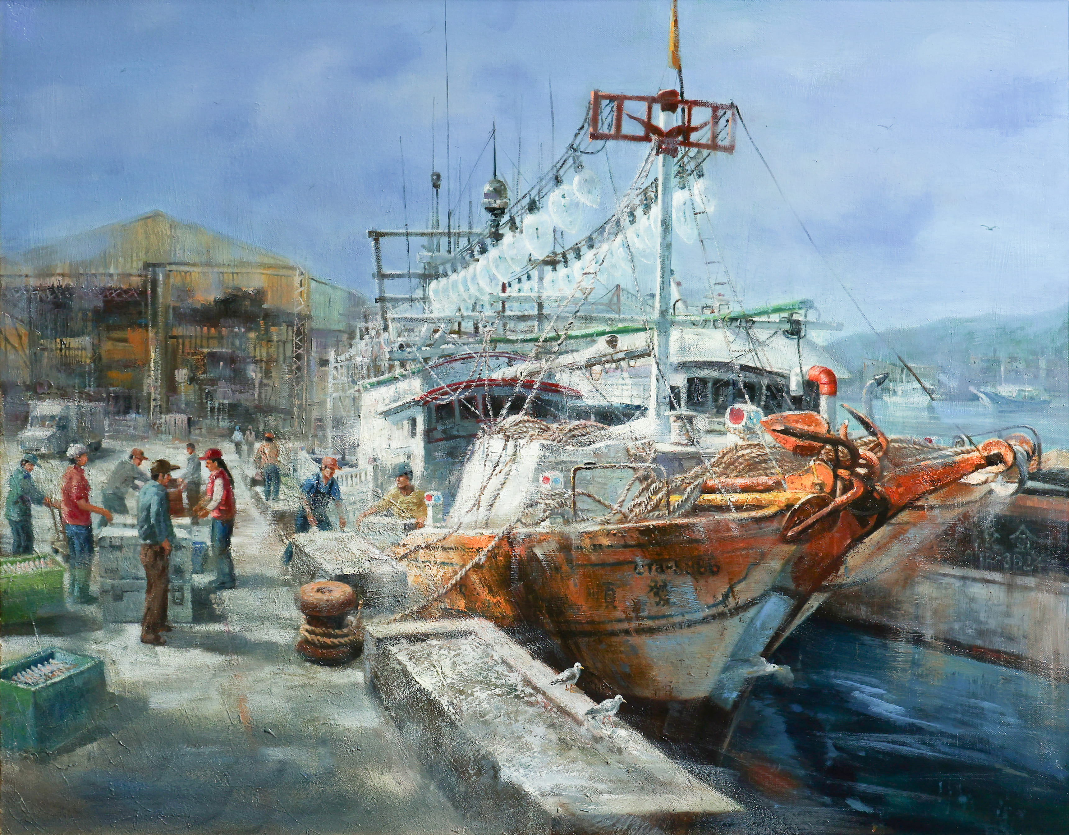 19-0W0A1131-張杏熙-漁光傳奇-91x116.5cm-入選