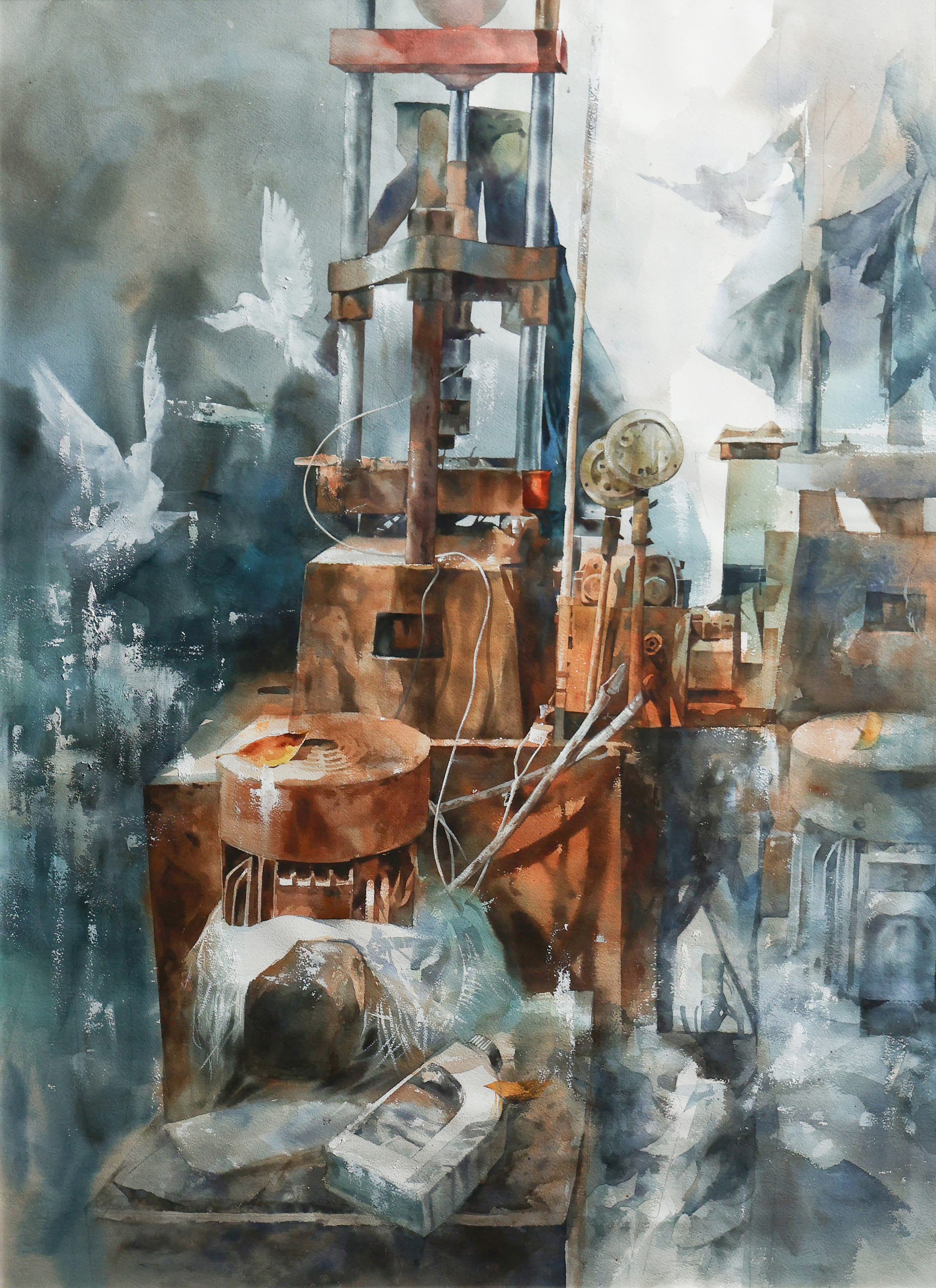15-0W0A1139-廖敏如-光陰的容顏-109.5x79.5cm-入選
