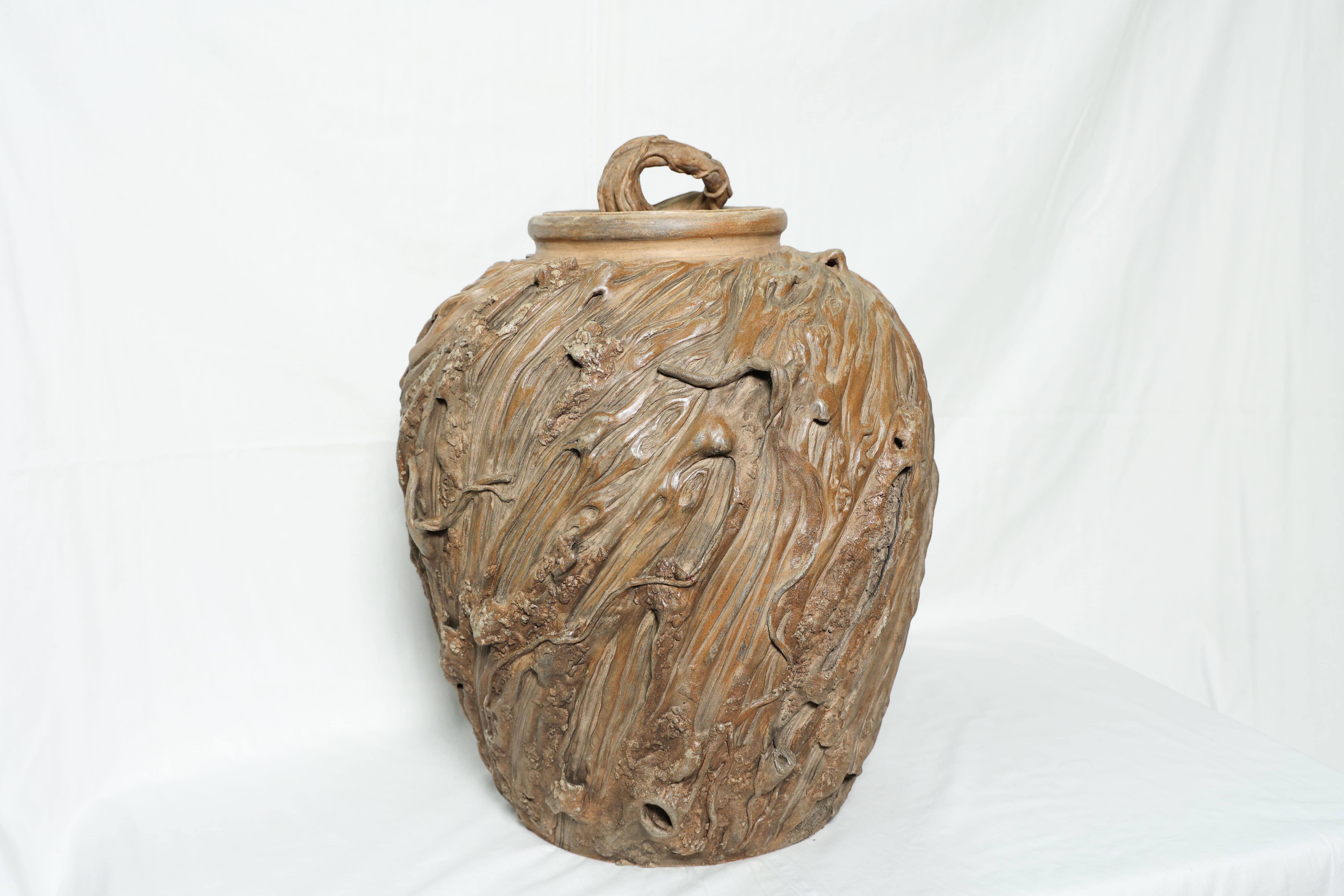 02.王雅品【優選】樹韻天成　40×53cm　陶土
