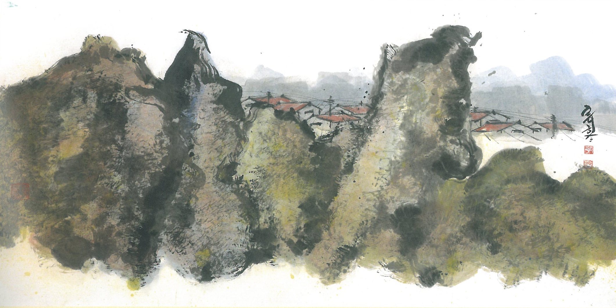 Image-山之最〔宣．水墨彩〕75x150cm-013-A10