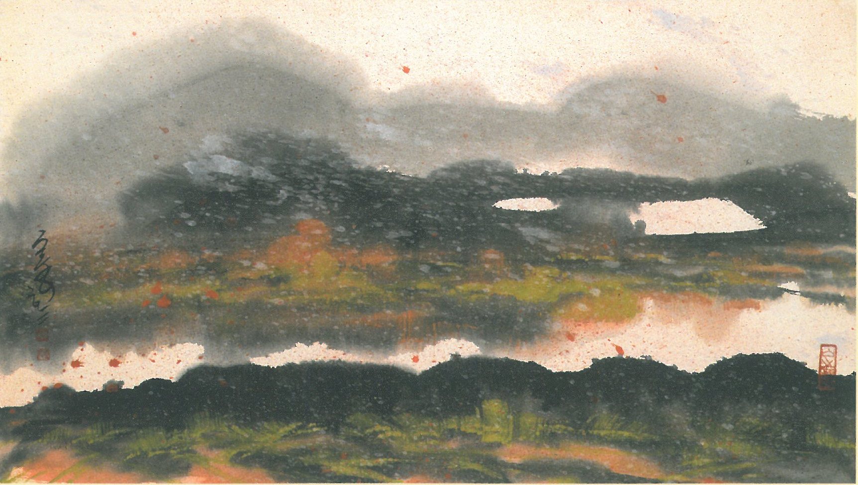 Image-山之最〔宣．水墨彩〕75x150cm-013-A18