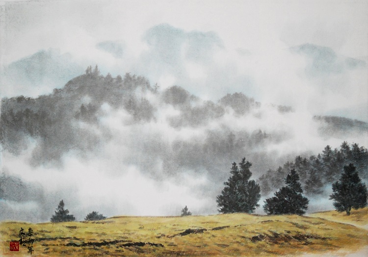 Image-遙望鹿林山-葉文極-3