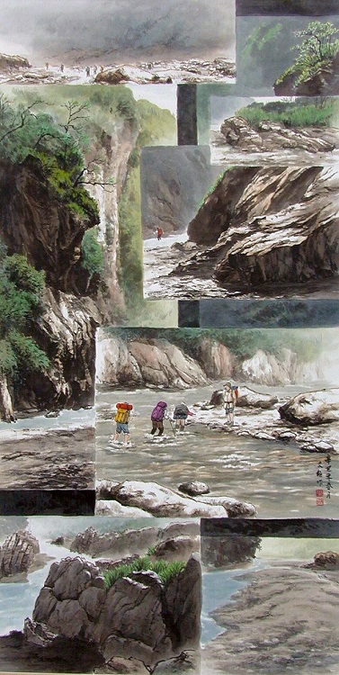 Image-溯行濁水溪之二-葉文極-2